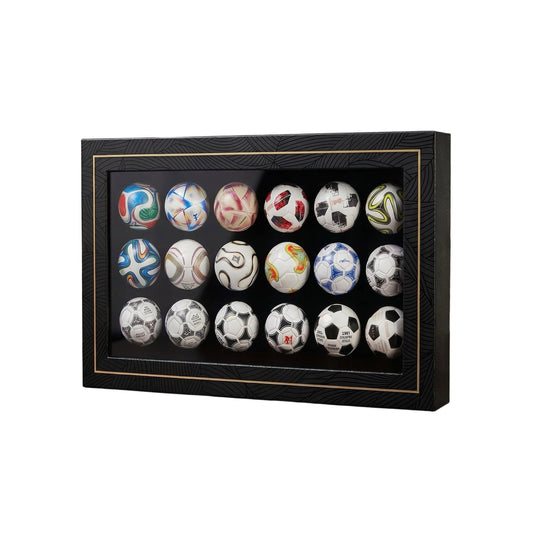 ⚽ Mini Soccer Ball Collection – Vintage Football Display Set, Sports Decor & Gift for Football Fans